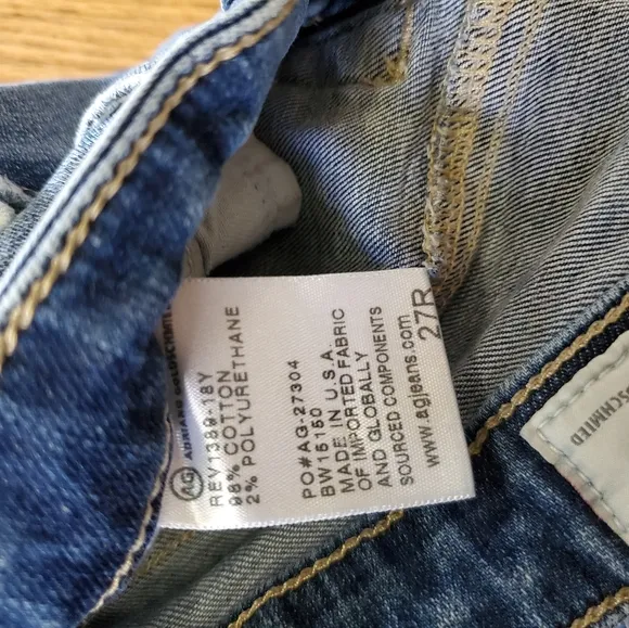 AG Adriano Goldschmied super skinny leggings ankle jeans size 17 with stretch
