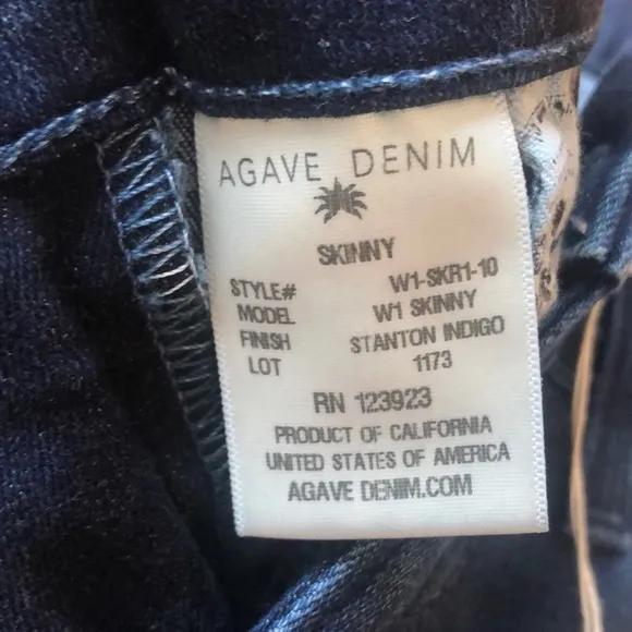 Agave Denim High Waist Skinny Jeans, NWT!