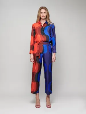Ametista Printed Silk Shirt