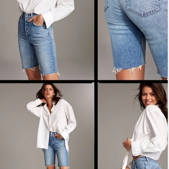 Aritzia Denim Forum Yoko Bermuda Short