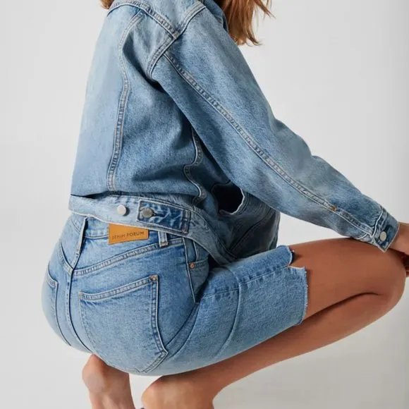 Aritzia Denim Forum Yoko Bermuda Short