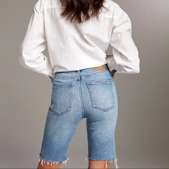Aritzia Denim Forum Yoko Bermuda Short