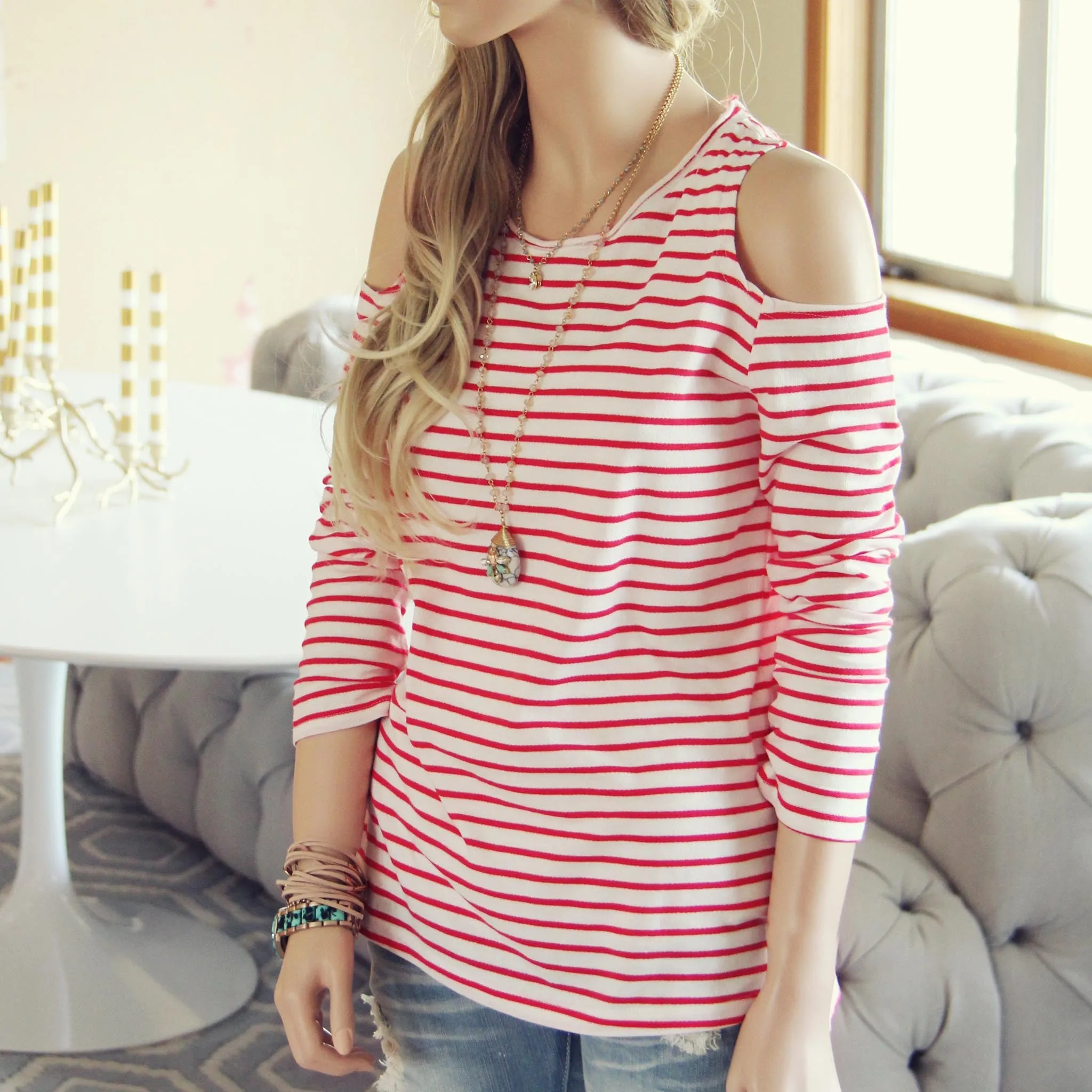 Arrow Stripe Tee