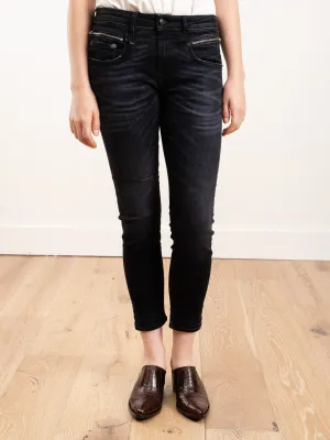 biker boy jean - stardust black