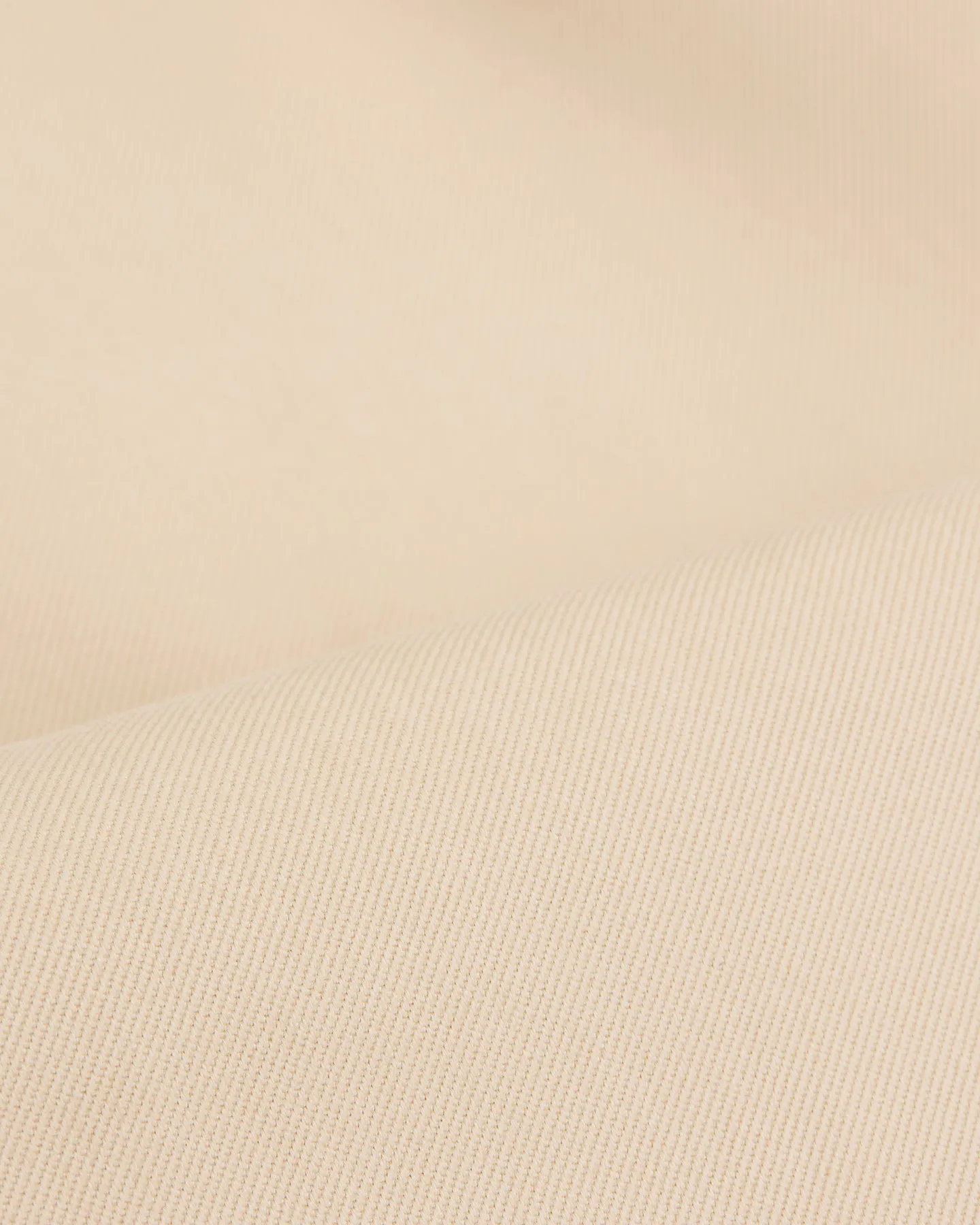 Cream Cotton Drill Trousers