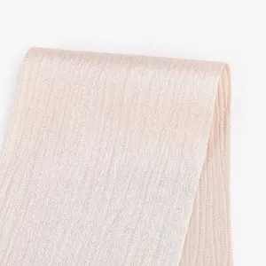 Crinkle Viscose/Rayon Satin - Seashell