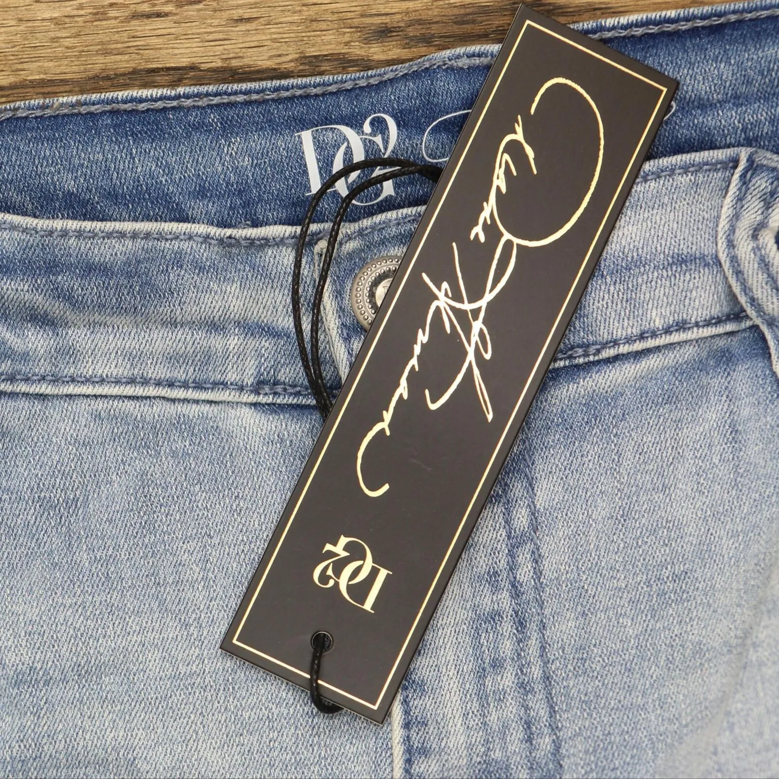 DG2 Womens Virtual Stretch Destructed Skinny Jeans 696854 Chambray Blue 16W