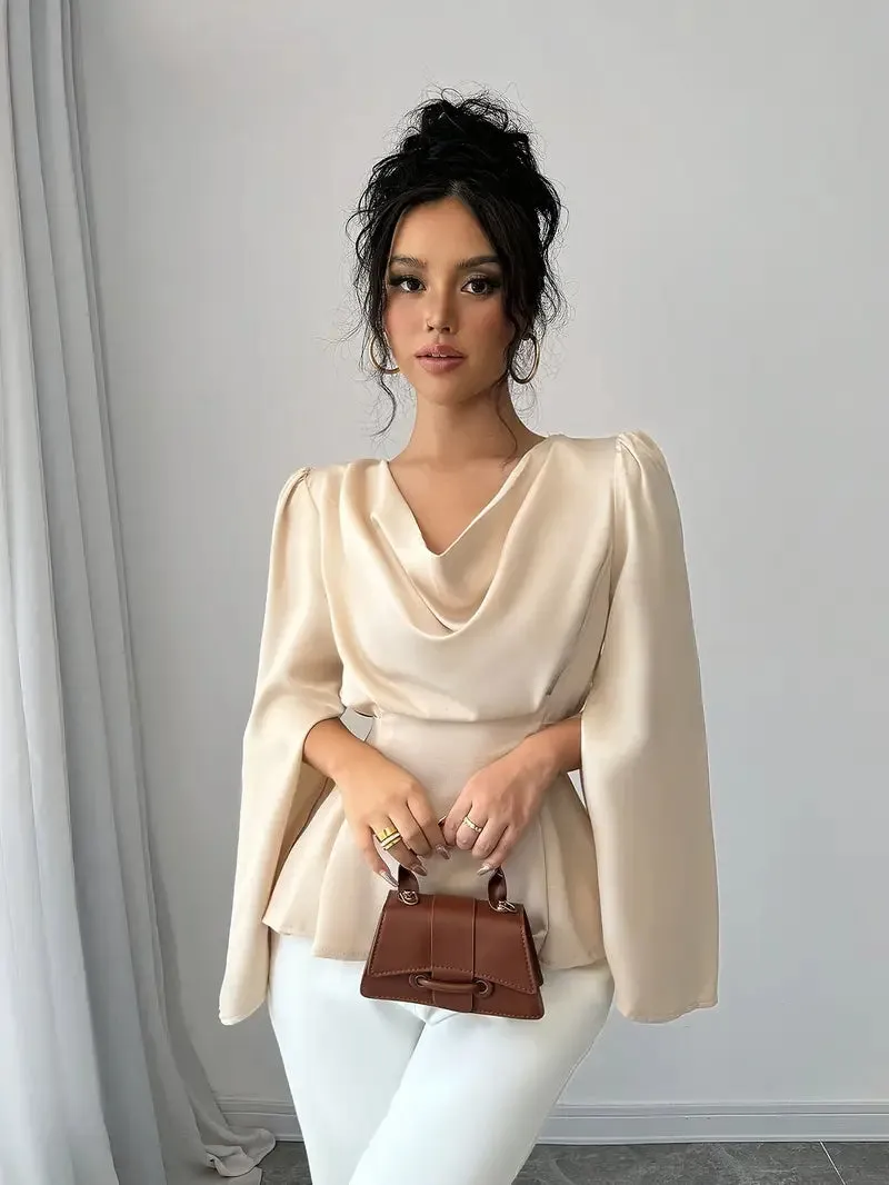Diana - Elegant Top with Bell Sleeves for Women