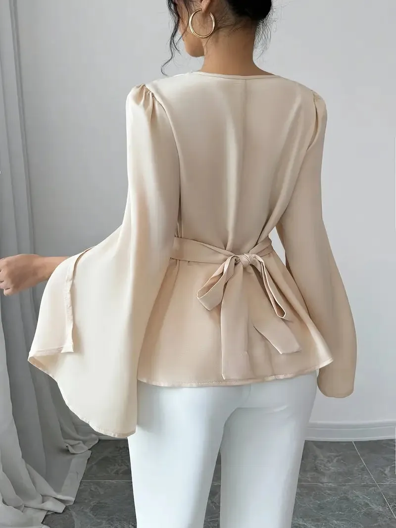 Diana - Elegant Top with Bell Sleeves for Women