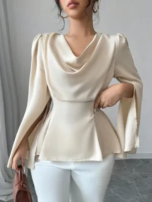 Diana - Elegant Top with Bell Sleeves for Women