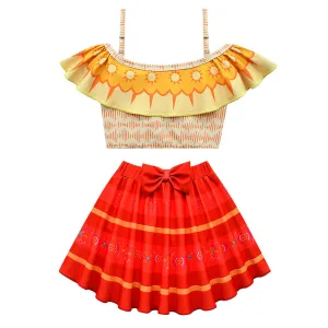 Encanto Dolores Cosplay Costume Kids Children Swimwear Dress Outfits Halloween Carnival Suit