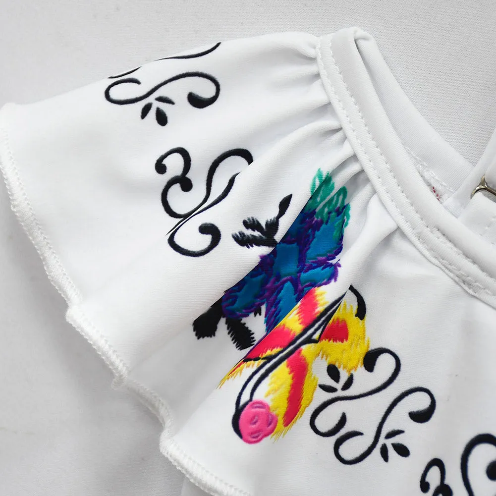 Encanto Isabela Cosplay Costume Kids Children Swimwear  Dress Outfits Halloween Carnival Suit