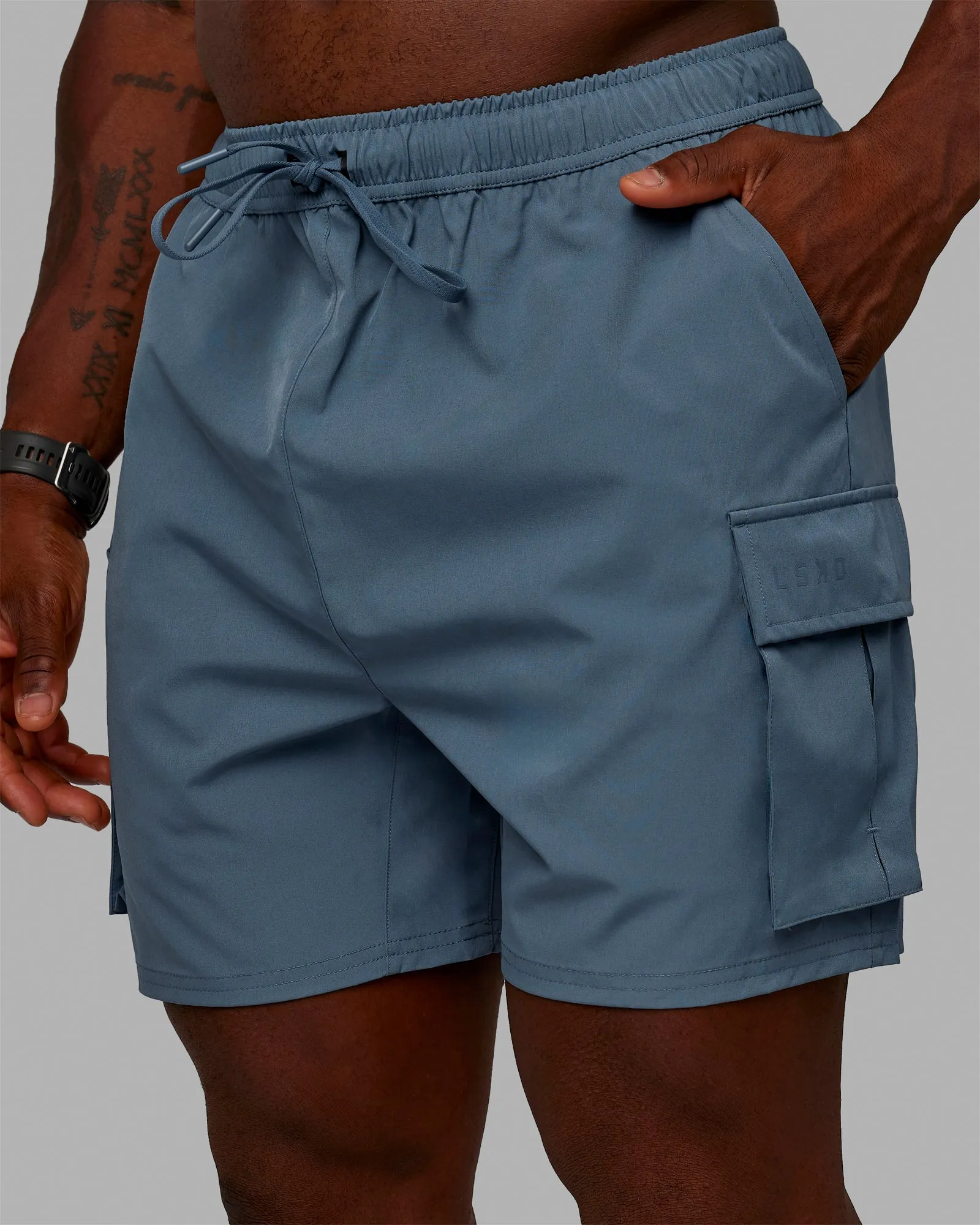 Energy Stretch 6" Performance Cargo Shorts - Storm