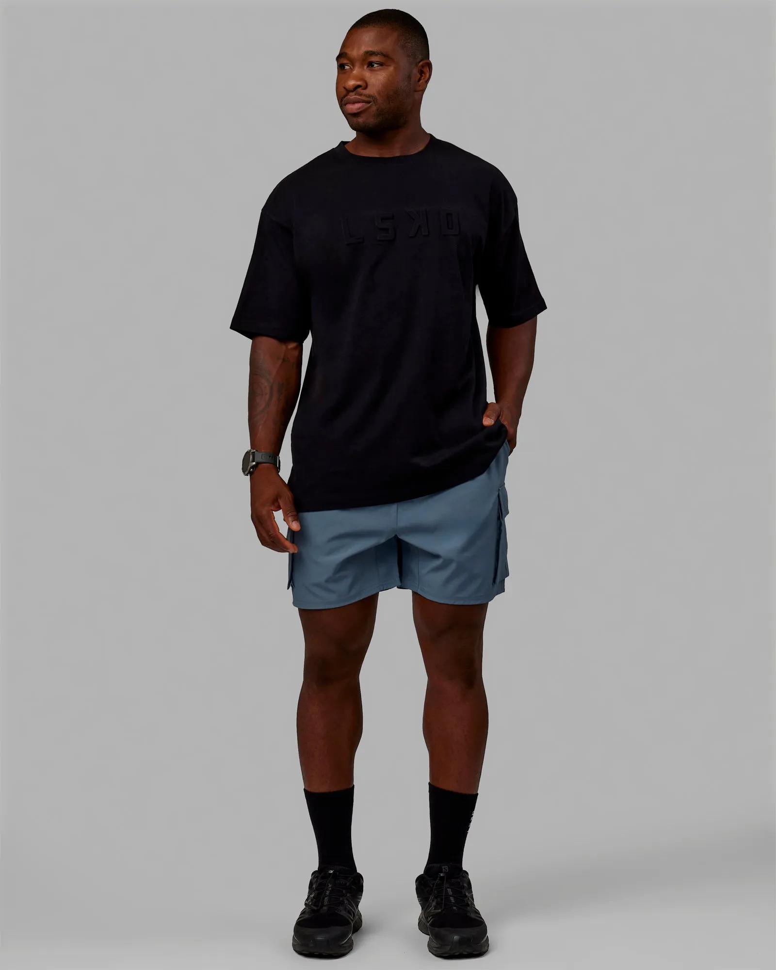 Energy Stretch 6" Performance Cargo Shorts - Storm