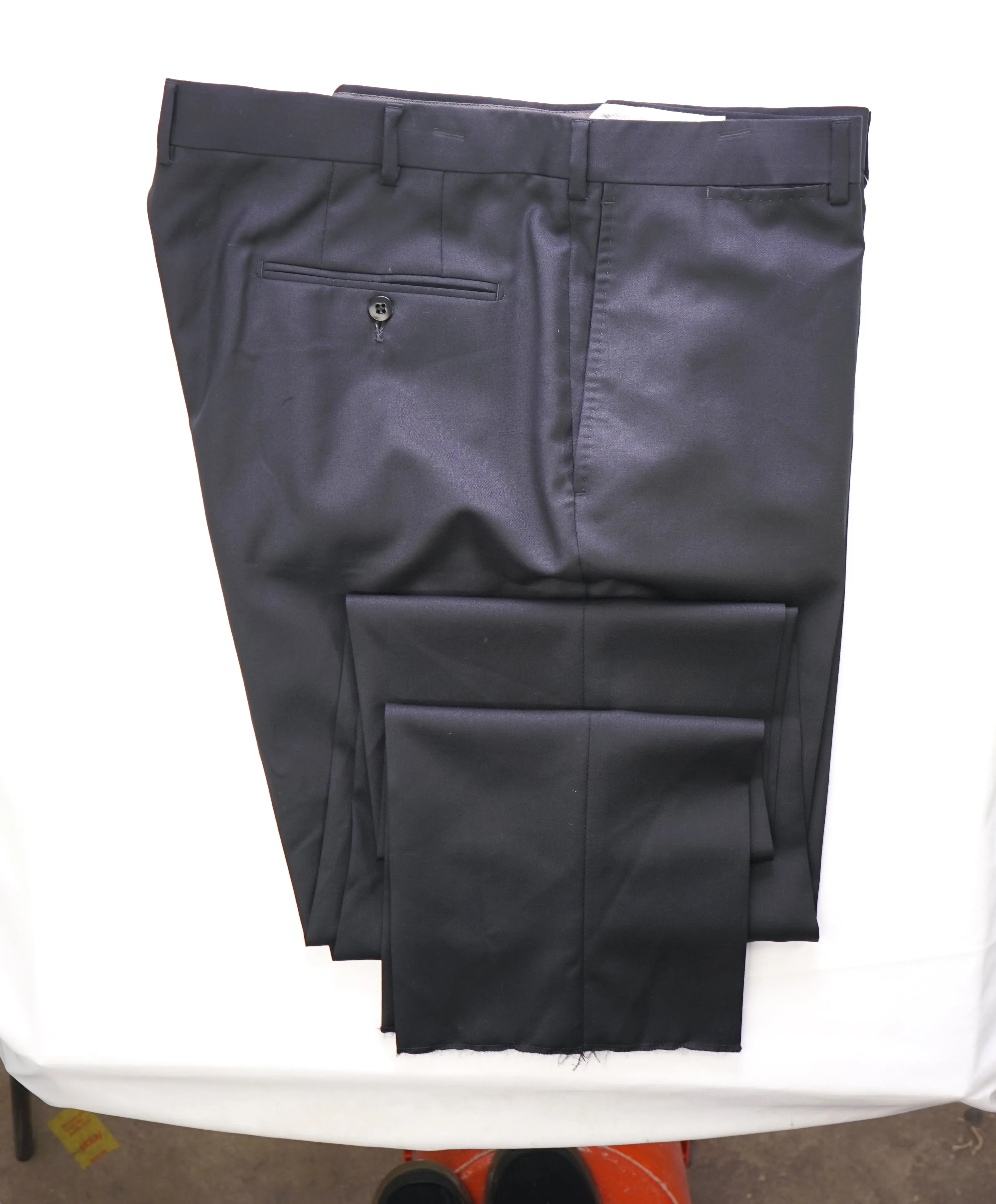 ERMENEGILDO ZEGNA - "MICBLK" Regular Black Premium Dress Pants - 40W (58EU)
