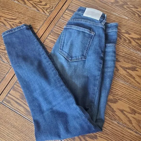 Everlane the curvy high rise skinny jeans sz 26