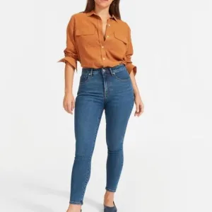 Everlane the curvy high rise skinny jeans sz 26