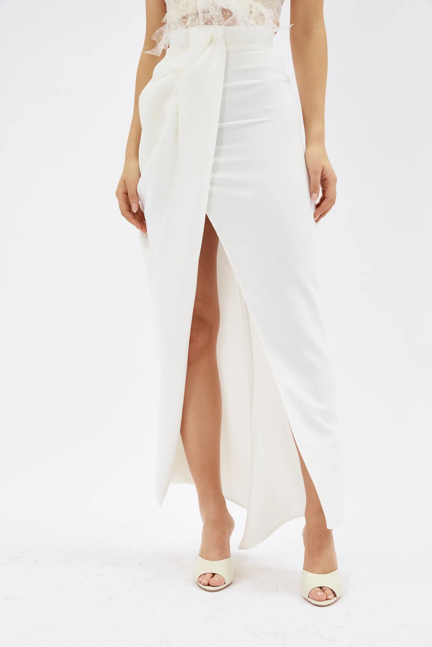 Filmic White Skirt