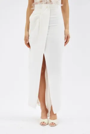 Filmic White Skirt