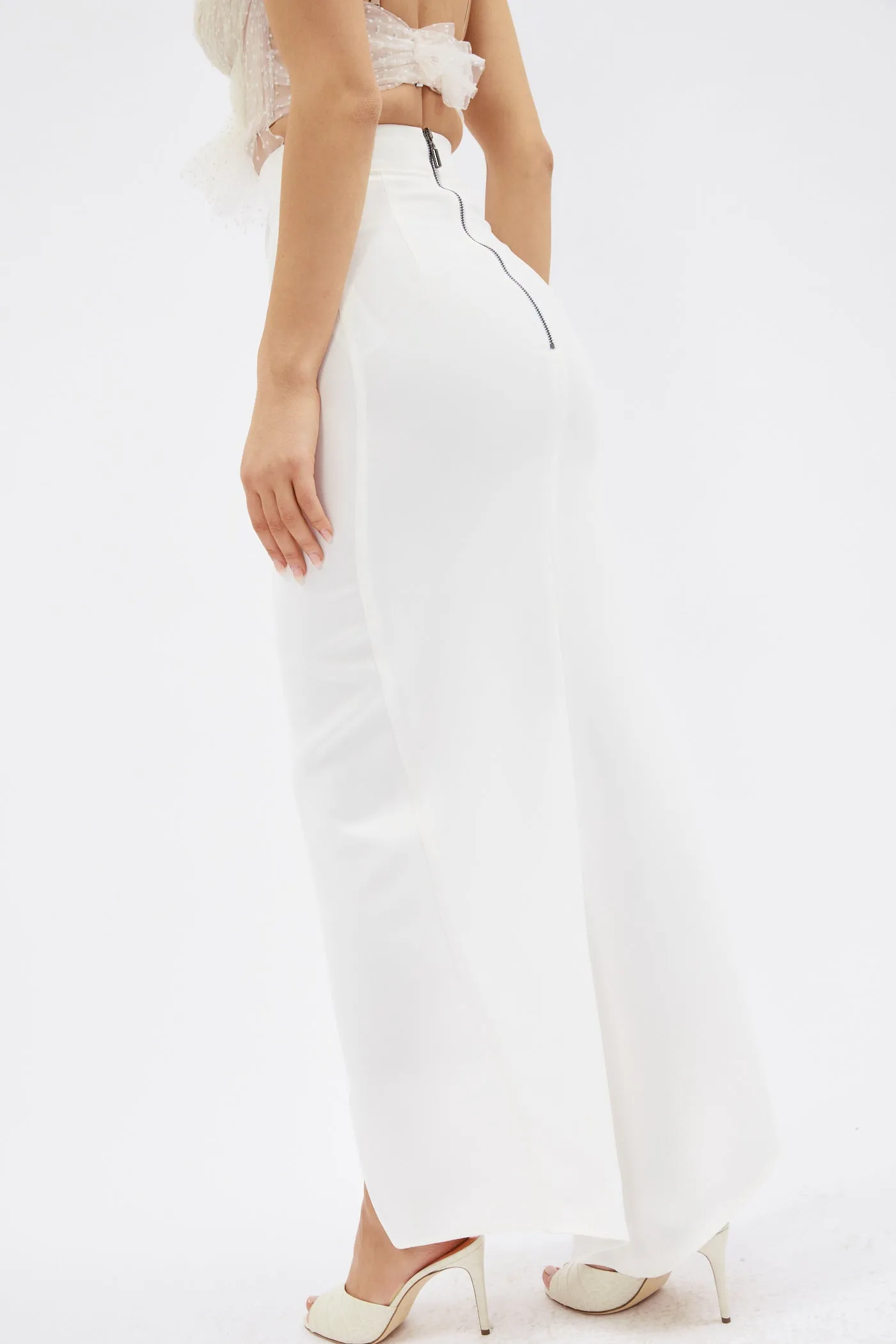 Filmic White Skirt