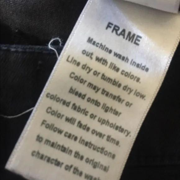 Frame destructive jeans