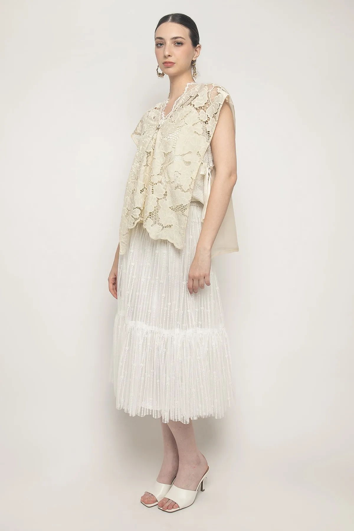 Gaura Top in Ivory