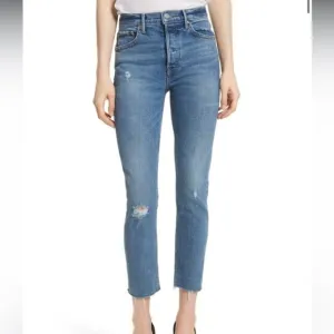 GRLFRND - KAROLINA SIX PENCE skinny high rise jeans