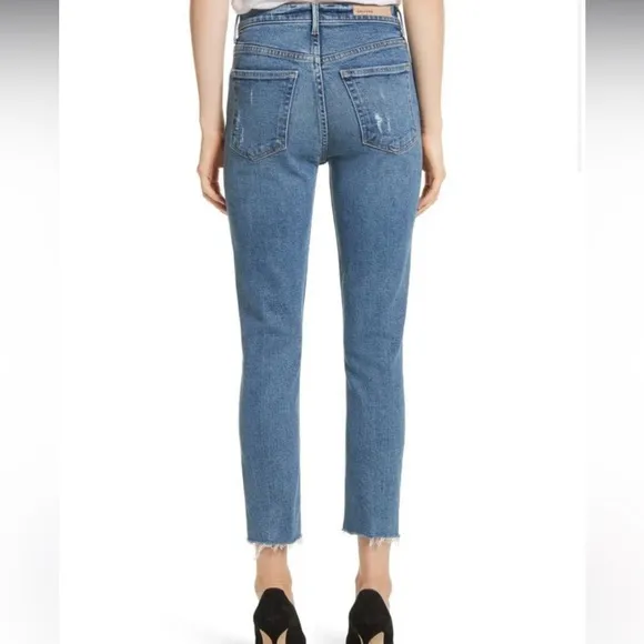 GRLFRND - KAROLINA SIX PENCE skinny high rise jeans