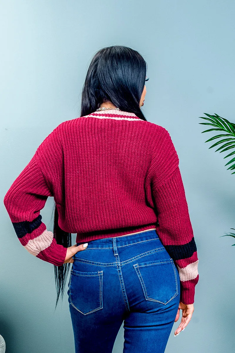 Guinda Queen B cardigan