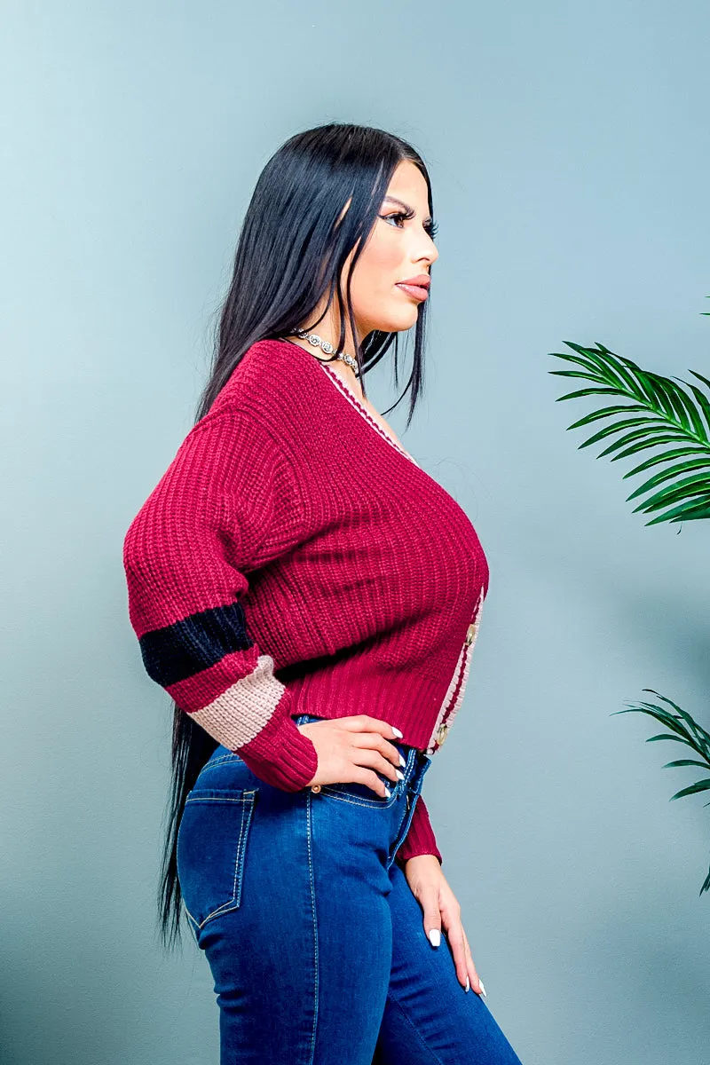 Guinda Queen B cardigan