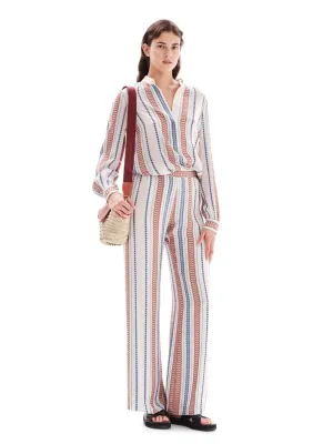 Hera Textured Silk Blouse