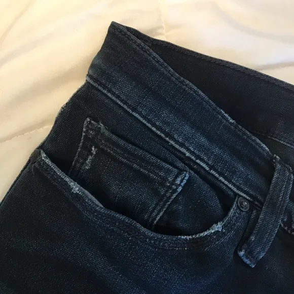 Hudson Barbara Super Skinny High Rise Dark Wash Jeans Women’s size 29 8 medium