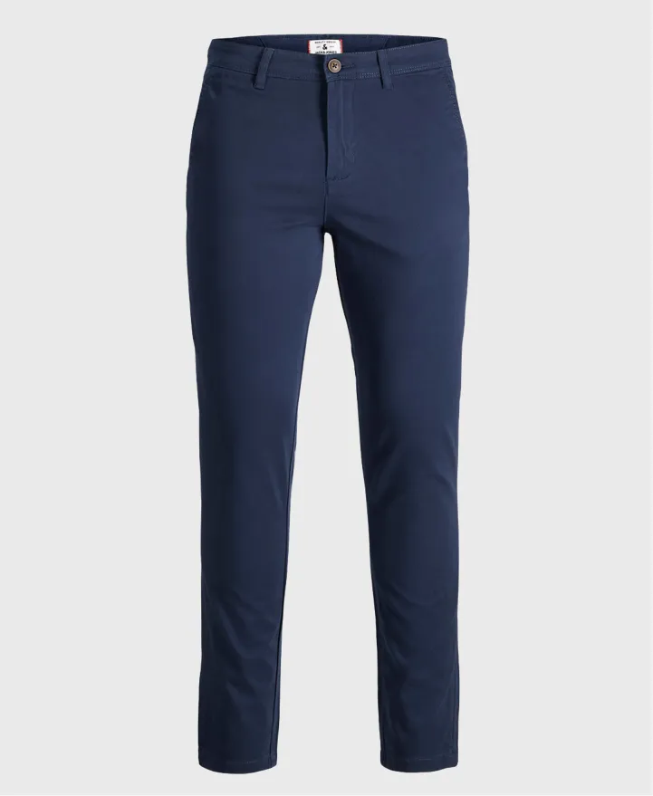 Jack Jones Marco Bowie Slim Fit Chino Navy Blue