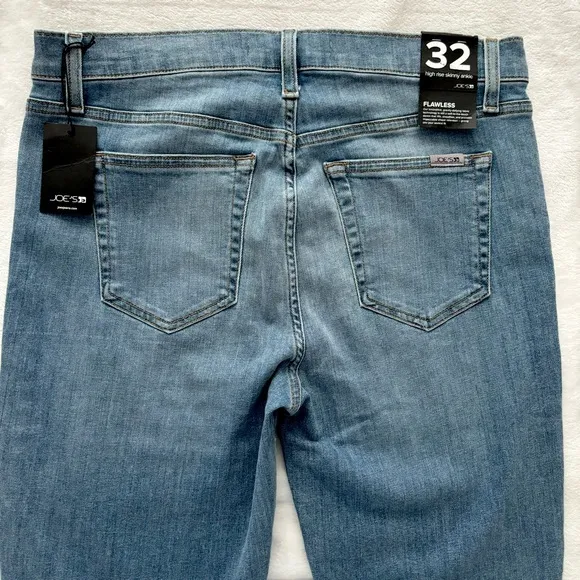 JOE'S Flawless Brenda High Rise Skinny Ankle Blue Jeans--32