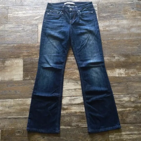 JOE'S JEANS Muse bootcut darkwash/Ryder color jeans style #ARYD5790 sz 25x30L