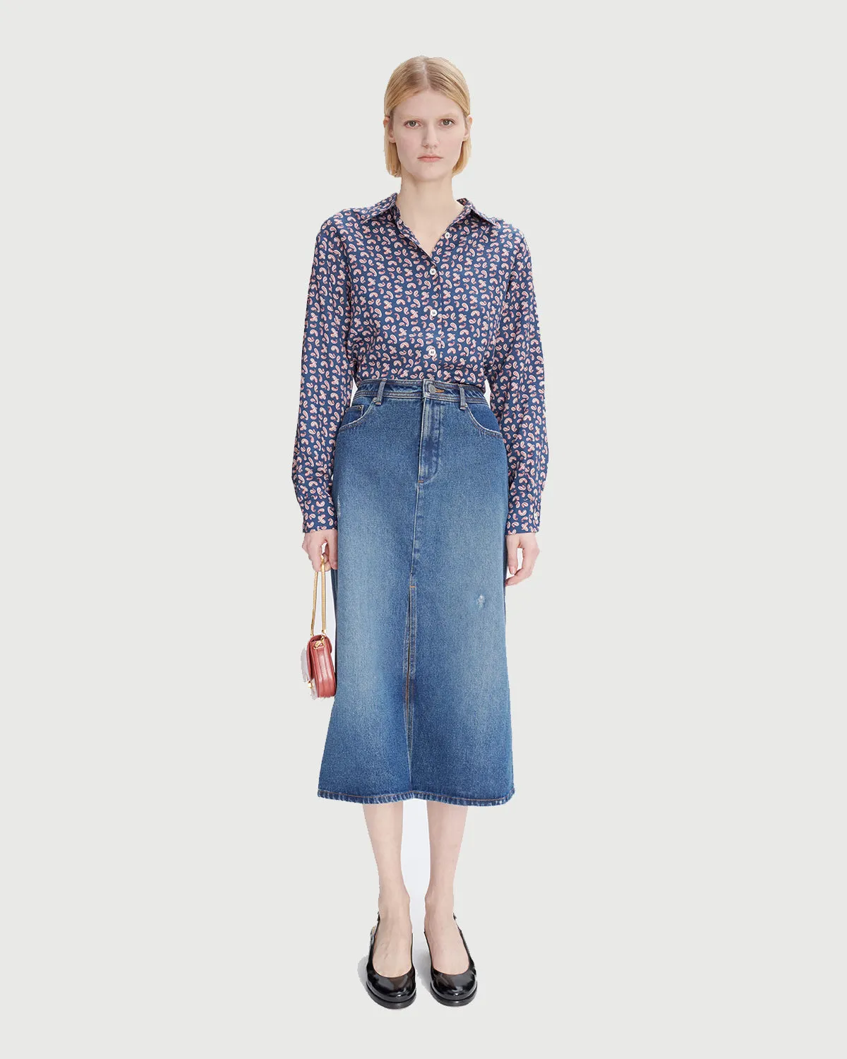 Jupe Georgia Washed Indigo