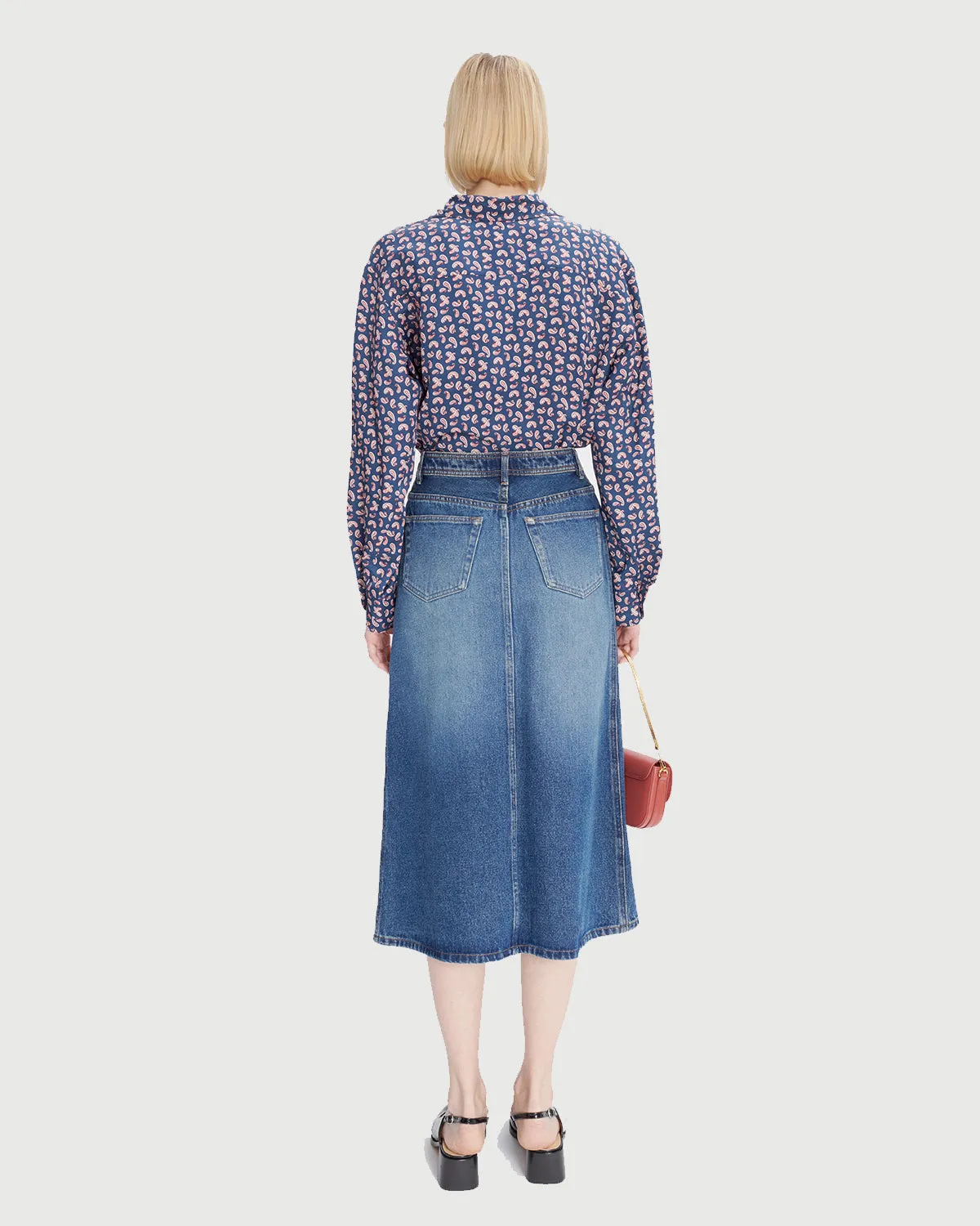 Jupe Georgia Washed Indigo