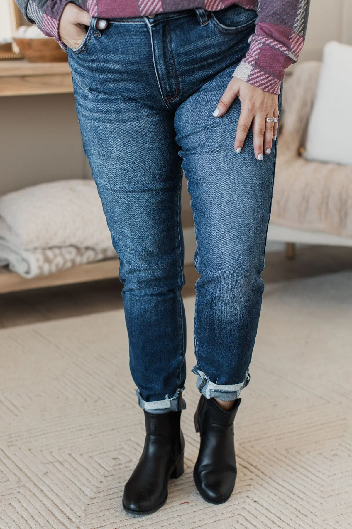 KanCan Ankle Skinny Jean- Trina Wash