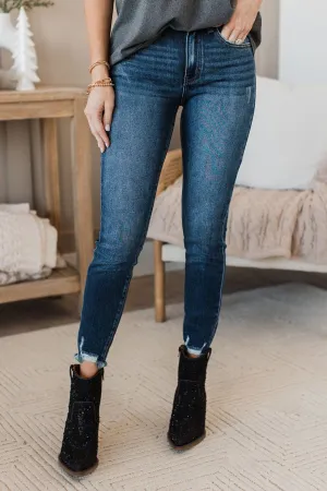 KanCan Ankle Skinny Jean- Trina Wash