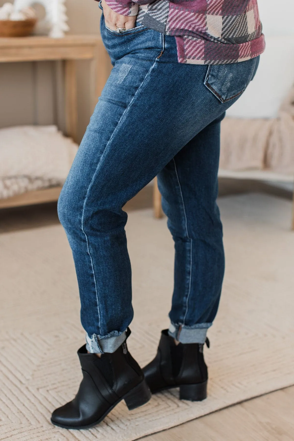 KanCan Ankle Skinny Jean- Trina Wash
