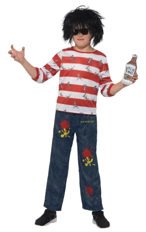 Kids David Walliams Ratburger Costume