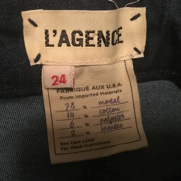 L’Agence Margot Skinny High Rise Jeans - 24