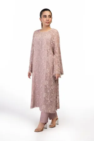 Lilac Heavily Embroidered Pakistani Salwar Kameez Dupatta Salwar Suit