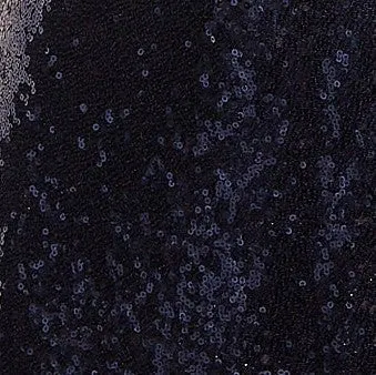 Louche Saro Sequin Midi Skirt  - Navy