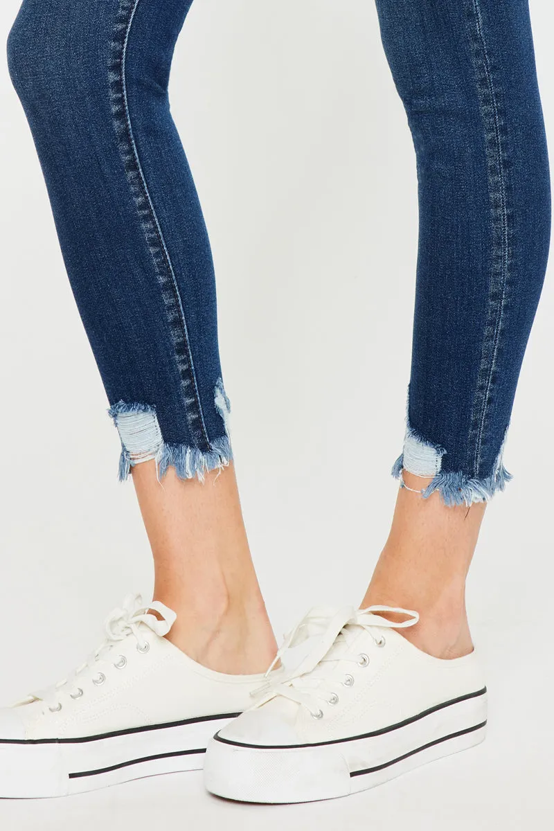 Lucia High Rise Ankle Skinny Jeans