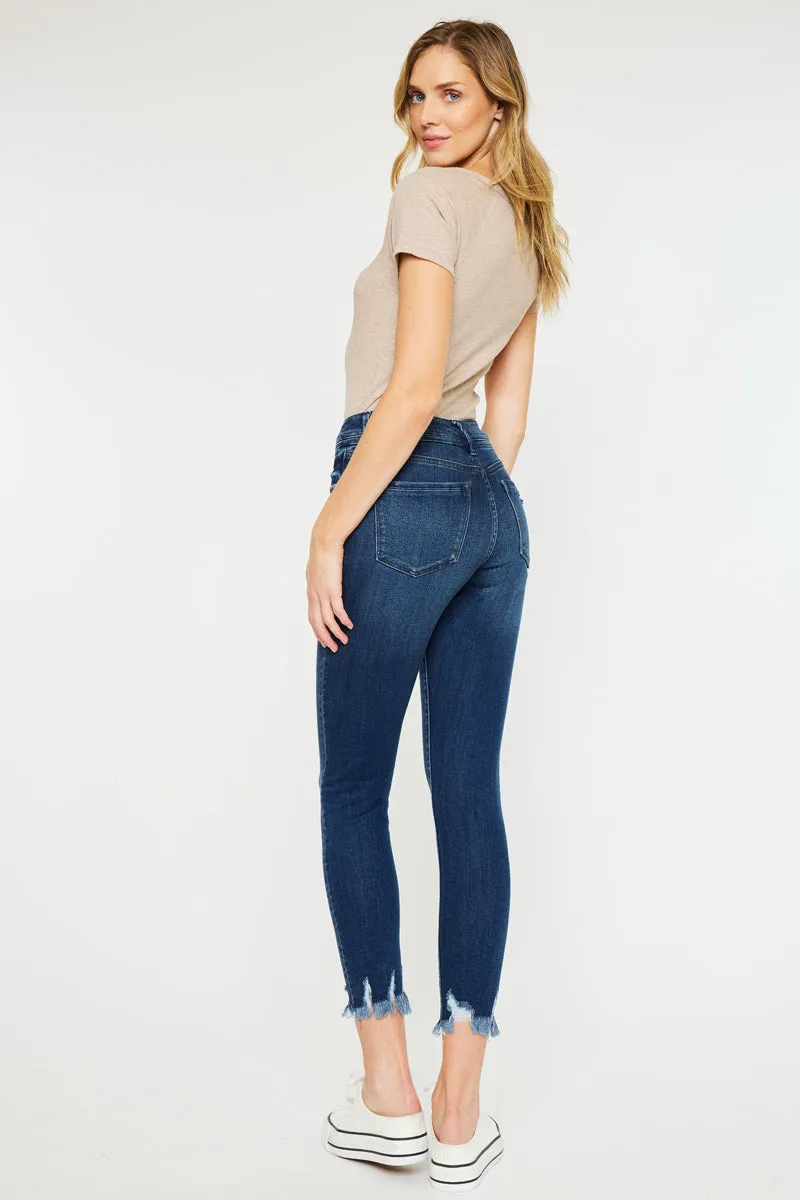Lucia High Rise Ankle Skinny Jeans