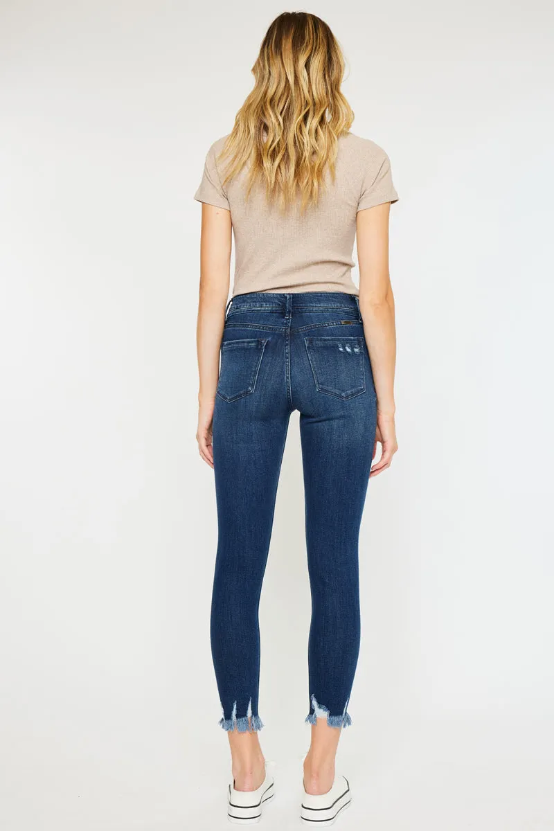 Lucia High Rise Ankle Skinny Jeans