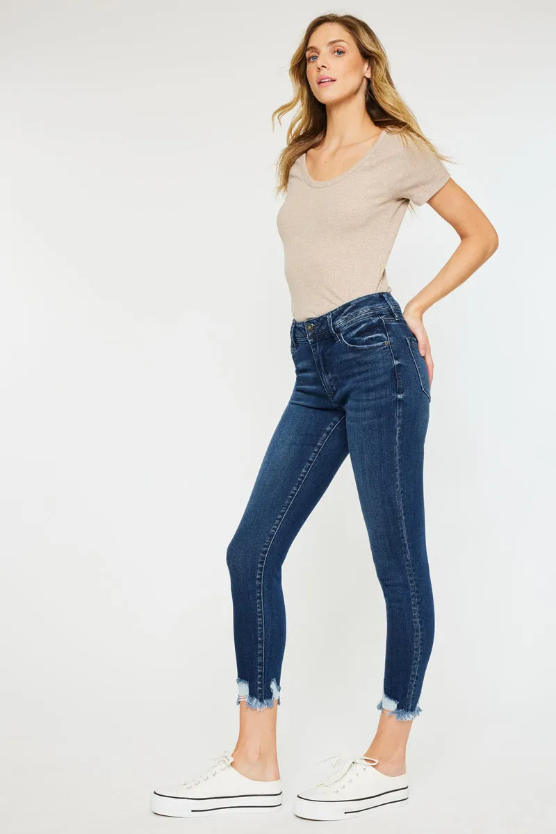Lucia High Rise Ankle Skinny Jeans