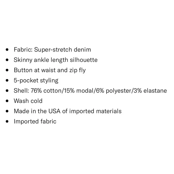 Lucky Brand | Charlie Super Skinny Jeans in‎ 25