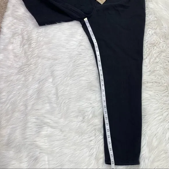 Madewell Women's 9&quot; High Rise Skinny Jeans Black Size 36 NWT